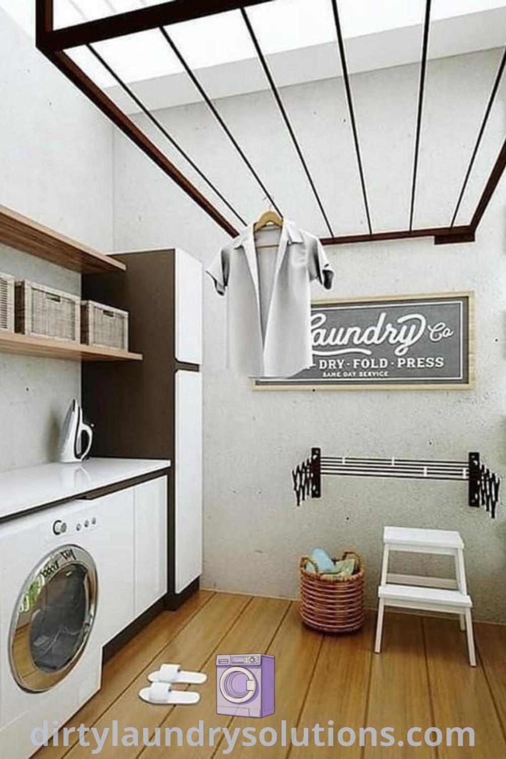 An outdoor laundry room featuring a clean washing area, designed for stylish and functional use, with ideas for small spaces and organization. Discover more inspiring laundry room concepts at dirtylaundrysolutions.com.